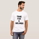 ワンライナーの時間 Tシャツ (正面フル)