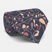 ワンラインパターンラインアートネックタイ ネクタイ (ロール)