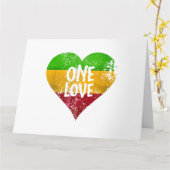 ワンラスタファリTシャツジャマイカレトロヴィンテージG カード (黄色い花)