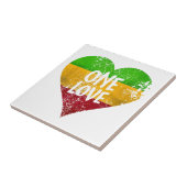 ワンラスタファリTシャツジャマイカレトロヴィンテージG タイル (側面)