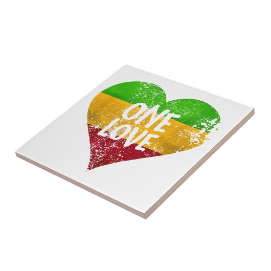 ワンラスタファリTシャツジャマイカレトロヴィンテージG タイル (側面)