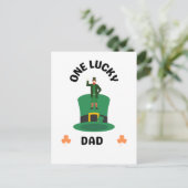 ワンラッキーアイリッシュパパ ポストカード (スタンド正面)