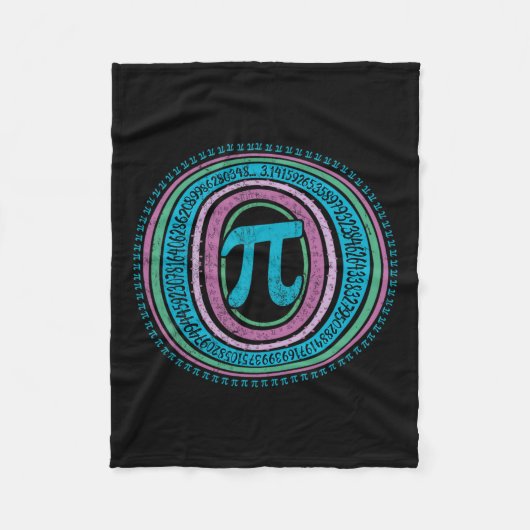 ワンラッキーギージオティスアウェアネスギフトパズル作品 フリースブランケット (正面)