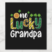 ワンラッキーグランドパマッチングファミリーセントパトリックの日 ワインラベル (シングルラベル)