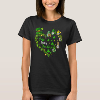 ワンラッキーグランマグノミーアイリッシュシャームロックサンパトリ Tシャツ