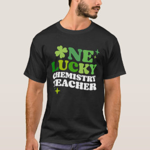 ワンラッキーケミストリー先生アイリッシュCセントパトリックD Tシャツ