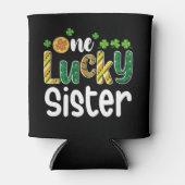 ワンラッキーシスターマッチングファミリーセントパトリックの日 缶クーラー (正面)