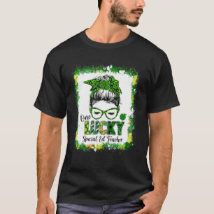 ワンラッキースペードED先生メッシーバンセントパトリックD Tシャツ