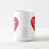 ワンラッキーダックコーヒーラブマグ コーヒーマグカップ (中央)