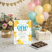 ワンラッキーダックボーイの誕生日パーティー 招待状