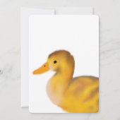 ワンラッキーダック誕生日 招待状 (裏面)