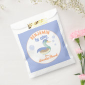 ワンラッキーダック&バブルファースト誕生日パステル フェイバーバッグ (封をした状態)