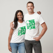 ワンラッキーナーススクラブRN ICU ERSt patricks dayニュー Tシャツ (ユニセックス)