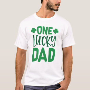 ワンラッキーパパ Tシャツ