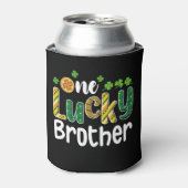 ワンラッキーブラザーマッチングファミリーセントパトリックの日 缶クーラー (缶正面)