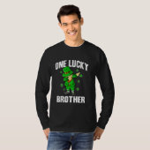 ワンラッキーブラザーSt patricks dayダビングレプレチャ Tシャツ (正面フル)