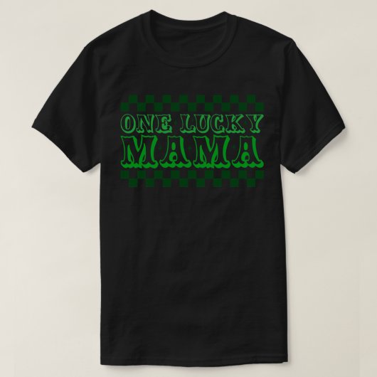 ワンラッキーママ2 Tシャツ (デザイン正面)