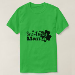 ワンラッキーママ Tシャツ