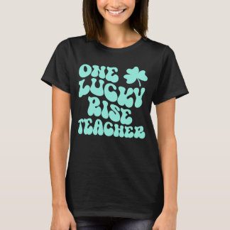 ワンラッキーライズ先生セントパトリックのデイ先生Gr Tシャツ