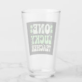 ワンラッキー先生グルーヴィレトロ先生St patricks タンブラーグラス (裏面)