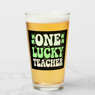 ワンラッキー先生グルーヴィレトロ先生St patricks タンブラーグラス