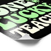 ワンラッキー先生グルーヴィレトロ先生St patricks フォトプリント (角)