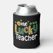 ワンラッキー先生スクールセントパトリックの日 缶クーラー (缶正面)