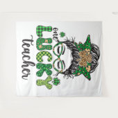 ワンラッキー先生 – 聖パトリックの日 タペストリー (正面(横))