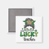 ワンラッキー先生 – 聖パトリックの日 マグネット (正面/裏面)