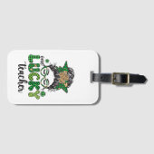 ワンラッキー先生 – 聖パトリックの日 ラゲッジタグ (正面横)