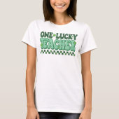 ワンラッキー先生St patricks daySt pattys day Tシャツ (正面)