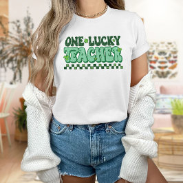 ワンラッキー先生St patricks daySt pattys day Tシャツ
