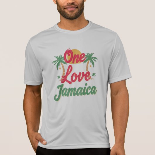 ワンラブジャマイカ Tシャツ (正面)