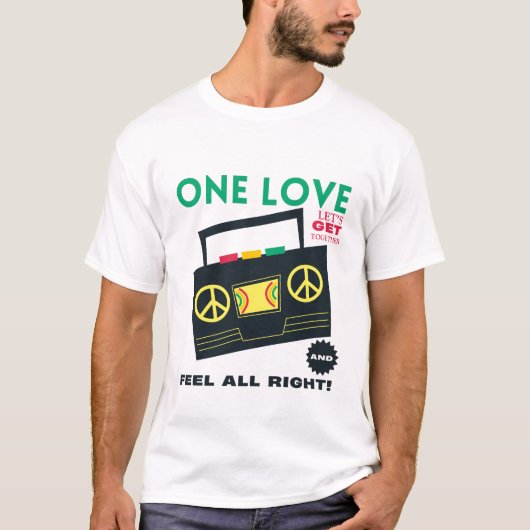 ワンラブジャマイカ Tシャツ (正面)
