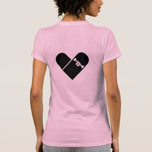 ワンラブスケーターシャツ Tシャツ (裏面)