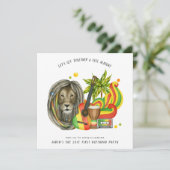 ワンラブファースト誕生日パーティー 招待状 (スタンド正面)