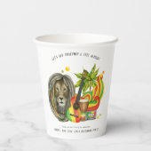 ワンラブファースト誕生日パーティー 紙コップ (裏面)