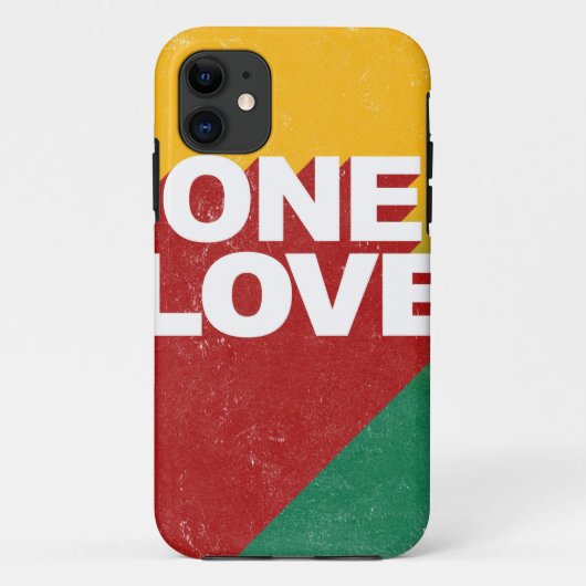 ワンラブポスター Case-Mate iPhoneケース (裏面)