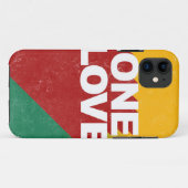 ワンラブポスター Case-Mate iPhoneケース (裏面(横))