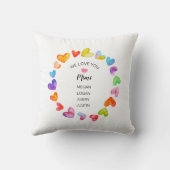 ワンラブミミ装飾用クッション クッション (裏面)