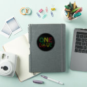 ワンラブレゲエデザイン シール (iPadカバー)