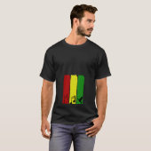 ワンラブレゲエミュージック Tシャツ (正面フル)