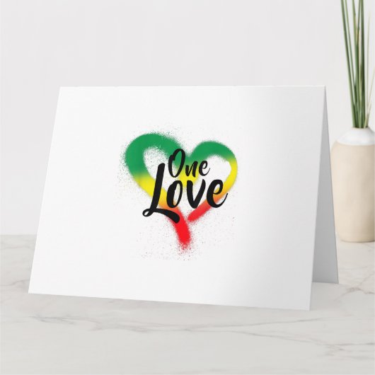 ワンラブワンハートレゲエビベス カード (正面)