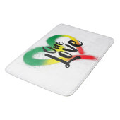 ワンラブワンハートレゲエビベス バスマット (アングル)