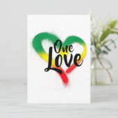 ワンラブワンハートレゲエビベス 招待状 (スタンド正面)