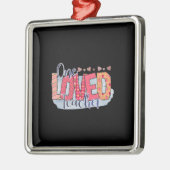 ワンラブ先生 メタルオーナメント (左)