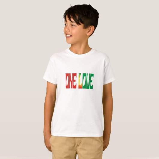 ワンラブ キッズ 男女兼用Tシャツ Tシャツ (正面フル)