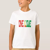 ワンラブ キッズ 男女兼用Tシャツ Tシャツ (正面)