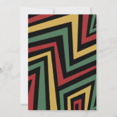 ワンラブ ファースト レゲエ バースデー インビテーション (裏面)