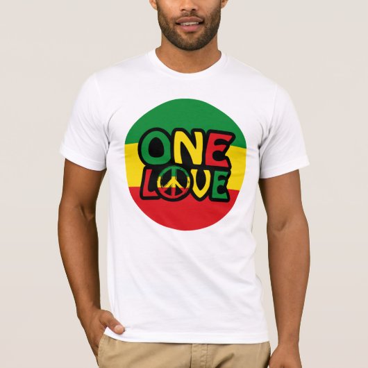 ワンラブ レゲエ Tシャツ (正面)
